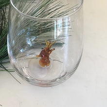 Load image into Gallery viewer, Stemless Wine Glass w/ Holiday Figure Inside, 8 Styles