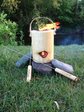 Load image into Gallery viewer, One Log Fire Swedish Torch