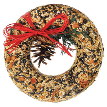 Load image into Gallery viewer, Wildfeast Holiday Birdseed Wreath
