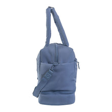 Load image into Gallery viewer, Nylon Drop Bottom Duffel Bag
