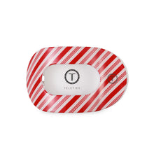 Load image into Gallery viewer, TELETIES Flat Round Hair Clip - Candy Cane