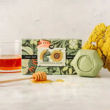 Load image into Gallery viewer, Baudelaire Soaps - Calendula Honey Soap Hex Gift Box