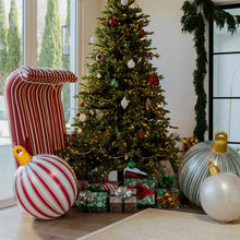 Load image into Gallery viewer, FUNBOY Toboggan Snow Sled - Red & White