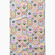 Load image into Gallery viewer, Geometry Tea Towel - Petal Patchwork