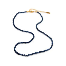 Load image into Gallery viewer, Short Sapphire Stone Necklace