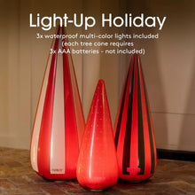 Load image into Gallery viewer, FUNBOY Inflatable Holiday Tree Cones