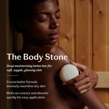 Load image into Gallery viewer, Kate McLeod Daily Stone - Moisturizing Lotion Bar with Rose, Frankincense & Neroli