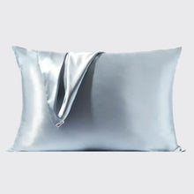 Load image into Gallery viewer, Satin Pillowcast (Standard) - Haze Blue