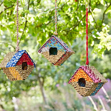 Load image into Gallery viewer, Birdhouses - Diamond Recycled Cotton Birdhouse
