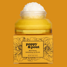 Load image into Gallery viewer, Poppy & Pout Lip Scrub, Wild Honey