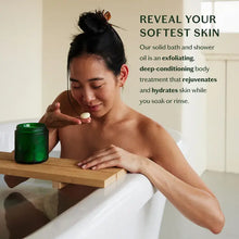 Load image into Gallery viewer, Kate McLeod Breathe Pebble - Deep Moisturizing Solid Bath & Shower Oil