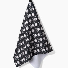 Load image into Gallery viewer, Geometry Tea Towel - Charmed Bones