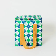 Load image into Gallery viewer, Project Ten | Argyle Insulated Tote