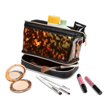 Load image into Gallery viewer, Stephanie Johnson - Miami Clearly Tortoise Hannah Travel Organizer