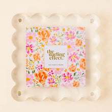 Load image into Gallery viewer, Picture Frame - Square Scalloped Acrylic Frame | Clear