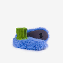 Load image into Gallery viewer, Fur Sock Slippers - Periwinkle