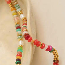 Load image into Gallery viewer, Sunny Boho Color Beaded Necklace
