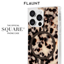 Load image into Gallery viewer, FLAUNT Blonde Tortoise Shell MagSafe iPhone Case