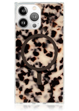 Load image into Gallery viewer, FLAUNT Blonde Tortoise Shell MagSafe iPhone Case