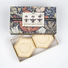 Load image into Gallery viewer, Baudelaire Soaps - Royal Jelly Honey Soap 2 Bar Gift Box