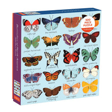 Load image into Gallery viewer, Butterflies of North America 500 Piece Puzzle