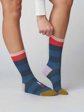 Load image into Gallery viewer, Hooray Sock Co. Crew Socks - Fillmore