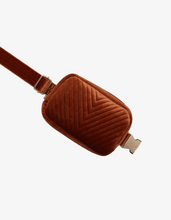 Load image into Gallery viewer, Aerin Velvet Quilted Belt/Sling Bag
