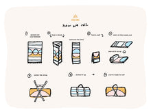 Load image into Gallery viewer, Blanket Roll - Horizonte Paseo