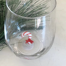 Load image into Gallery viewer, Stemless Wine Glass w/ Holiday Figure Inside, 8 Styles