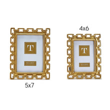 Load image into Gallery viewer, Picture Frame - Gold Chain