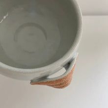 Load image into Gallery viewer, Handmade Japanese Pottery Soup Bowl - Light Blue