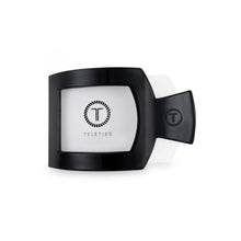 Load image into Gallery viewer, TELETIES Jet Black Flat Square Hair Clip