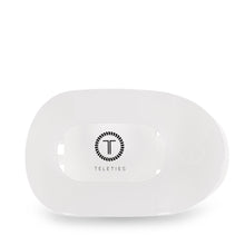 Load image into Gallery viewer, TELETIES Coconut White Flat Round Hair Clip