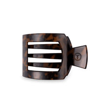 Load image into Gallery viewer, TELETIES Tortoise Flat Square Hair Clip