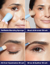 Load image into Gallery viewer, Multi-Tasker 4-in-1 Makeup Brush