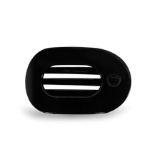 Load image into Gallery viewer, TELETIES Jet Black Flat Round Hair Clip