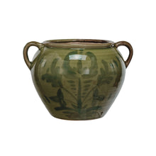 Load image into Gallery viewer, Hand-Painted Terracotta Urn
