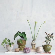 Load image into Gallery viewer, Hand-Painted Terracotta Urn