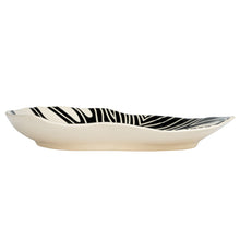 Load image into Gallery viewer, Hand-Painted Stoneware Organic Shaped Platter