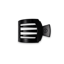 Load image into Gallery viewer, TELETIES Jet Black Flat Square Hair Clip