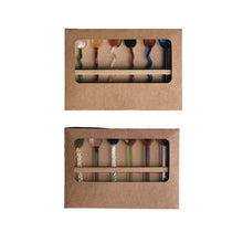 Load image into Gallery viewer, Handmade Glass Spoons in Kraft Box, Set of 6, 2 Styles