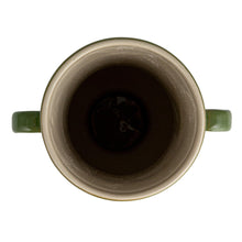 Load image into Gallery viewer, Hand-Painted Stoneware Urn