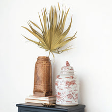 Load image into Gallery viewer, Decorative Woven Bamboo, Rattan & Wood Container w/ Lid