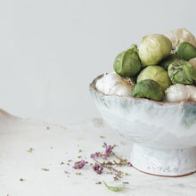 Load image into Gallery viewer, Stoneware Footed Bowl