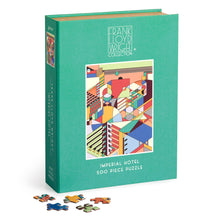 Load image into Gallery viewer, Frank Lloyd Wright Imperial Hotel – 500 Piece Book Puzzle