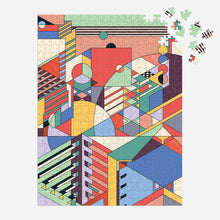 Load image into Gallery viewer, Frank Lloyd Wright Imperial Hotel – 500 Piece Book Puzzle