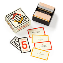 Load image into Gallery viewer, Overrated / Underrated Social Game