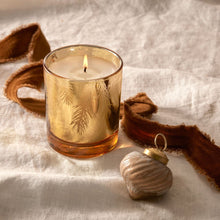 Load image into Gallery viewer, Thymes Frasier Fir Gilded Gold Poured Candle