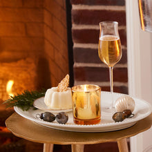 Load image into Gallery viewer, Thymes Frasier Fir Gilded Gold Poured Candle