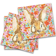 Load image into Gallery viewer, Beverage Napkins - Bunny Face